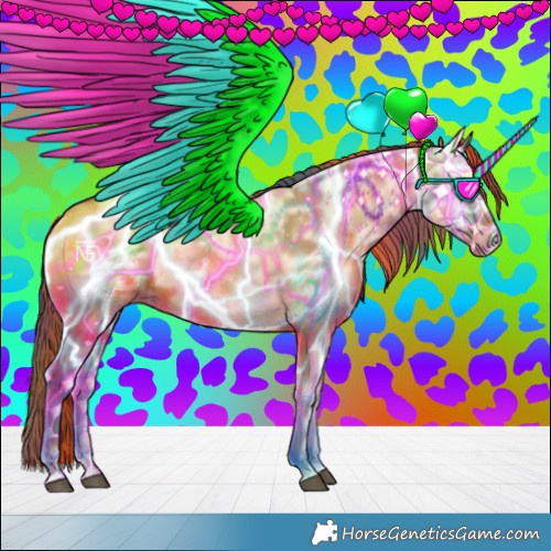 Horse Color:Nacre Liver Red Onyx Ice 