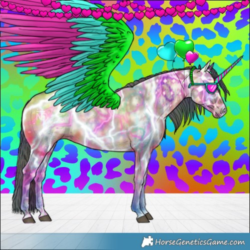 Horse Color:Nacre Bay Ice Onyx 