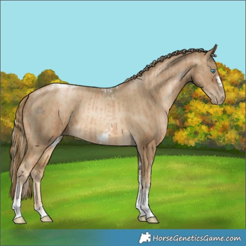 Horse Color:Chocolate Palomino Pearl Tobiano Frame  and Smoky Black Pearl Tobiano Frame 