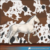 Horse Color:Silver Smoky Black Pearl 