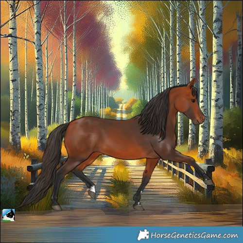 Horse Color:Bay 