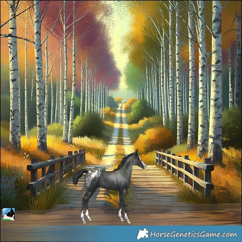 Horse Color:Black Splash Blanket 