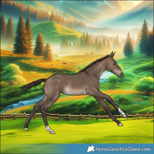 Horse Color:Brown Dun