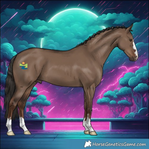 Horse Color:Liver Red Dun 