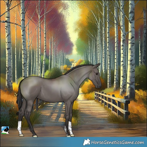 Horse Color:Smoky Grullo 