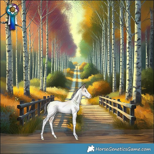 Horse Color:Painted White Spotted Sable Champagne Dun Tobiano Frame Rabicano 