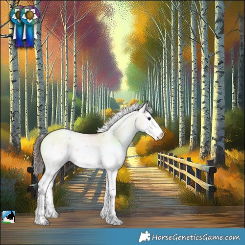 Horse Color:Bay Dun Sabino Varnish 
