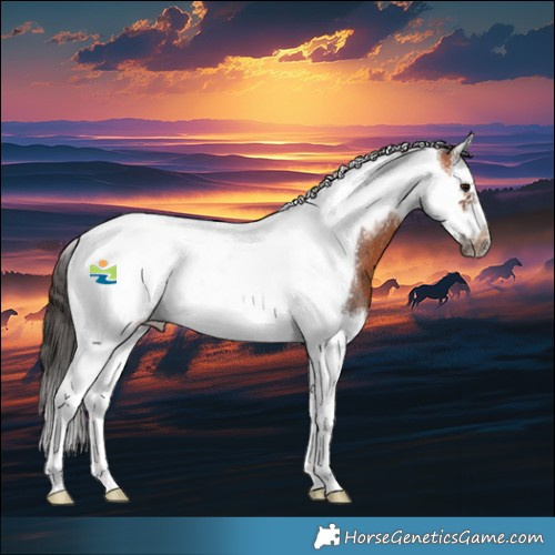Horse Color:Bay Splash Tobiano Frame Rabicano 