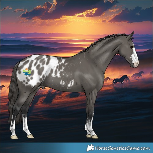 Horse Color:Grullo Blanket 