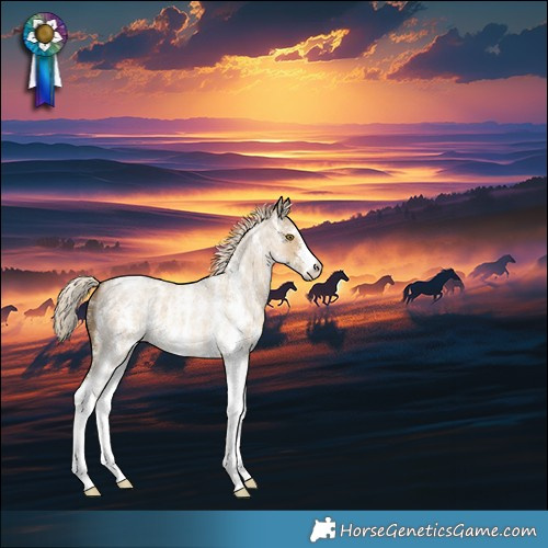 Horse Color:Chocolate Palomino Roan Dun Mushroom Sabino Varnish