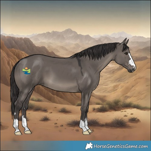 Horse Color:Smoky Grullo 