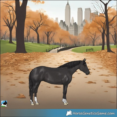 Horse Color:Smoky Black 