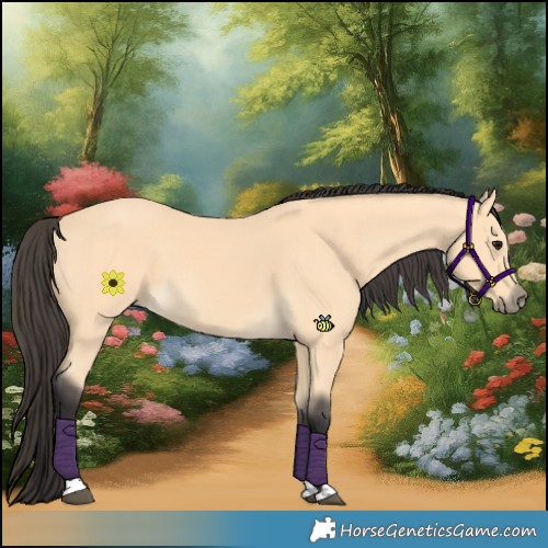 Horse Color:Buckskin 