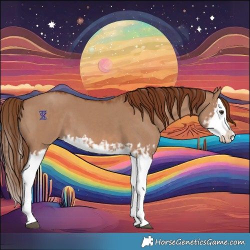 Horse Color:Red Dun Splash  and Red Dun Splash 