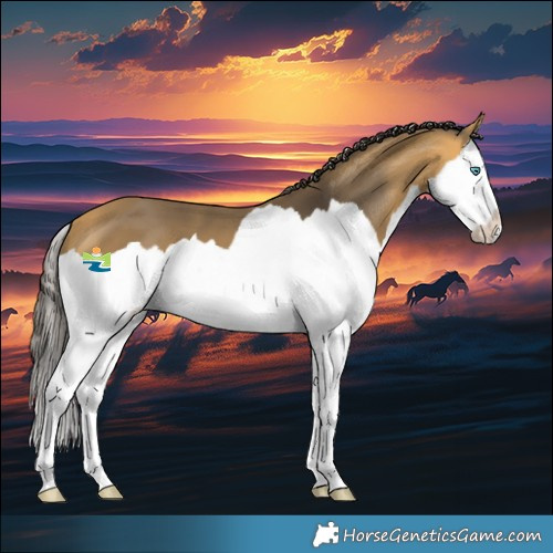Horse Color:Buckskin Splash