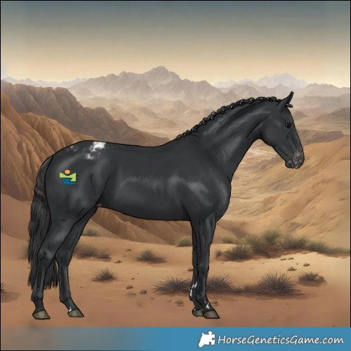 Horse Color:Black Varnish