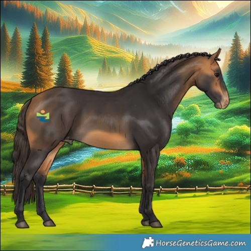 Horse Color:Buckskin Varnish 