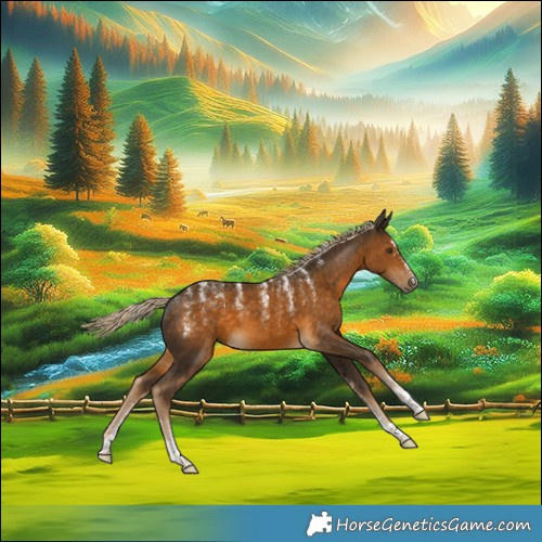 Horse Color:Powder White Chocolate Palomino 