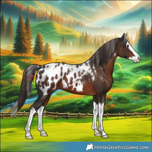 Horse Color:Powder White Liver Chestnut Splash Blanket 