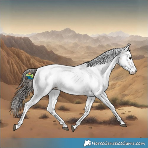 Horse Color:Bay Sabino Near Leopard 