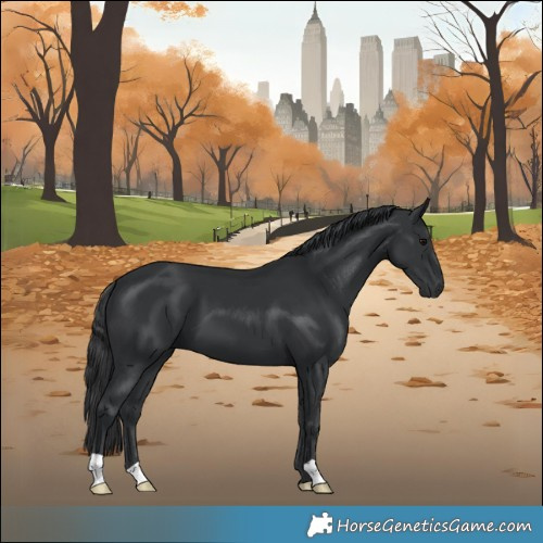 Horse Color:Black 