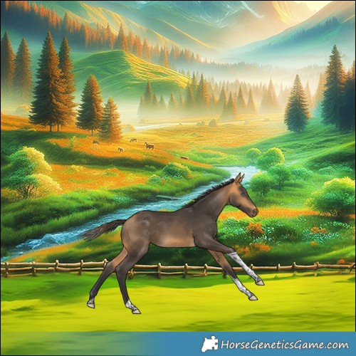 Horse Color:Buckskin Tobiano