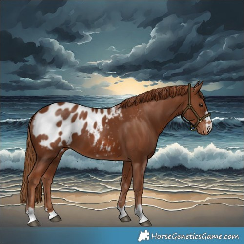 Horse Color:Chestnut Blanket 