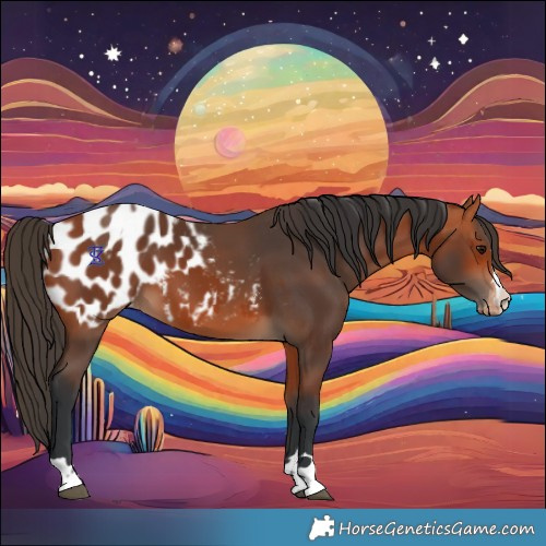 Horse Color:Bay Blanket  and Bay Blanket 