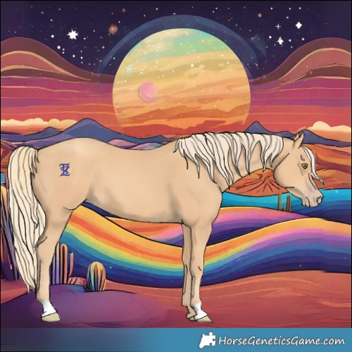 Horse Color:Gold Champagne 