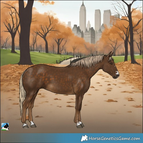 Horse Color:Chocolate Palomino 