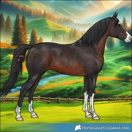 Horse Color:Brown 