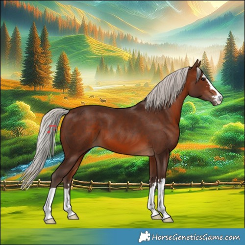 Horse Color:Silver Brown 
