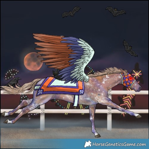Horse Color:Chestnut Tobiano