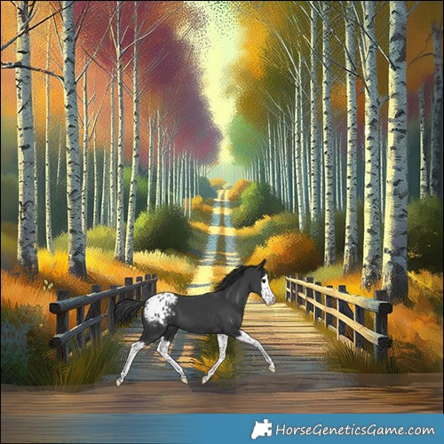 Horse Color:Black Splash Blanket 