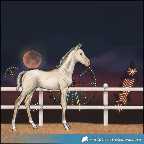 Horse Color:Liver Red Dun Snowdrop 