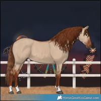 Horse Color:Red Dun 