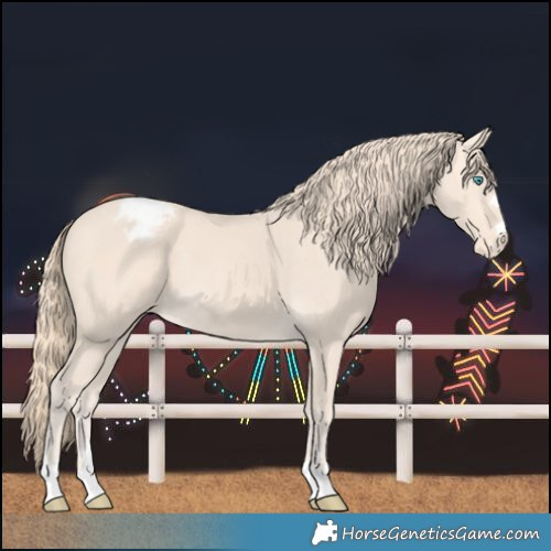 Horse Color:Perlino Varnish
