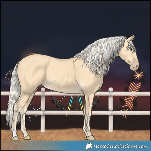 Horse Color:Gold Cream Champagne 
