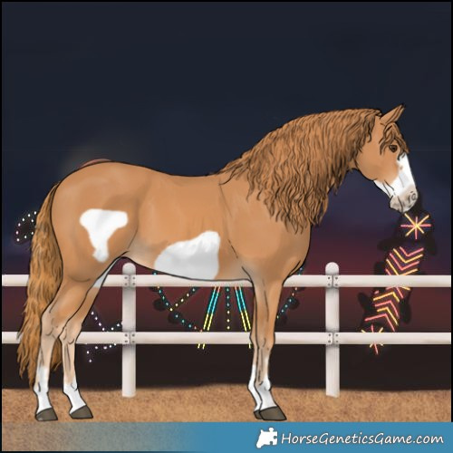 Horse Color:Chestnut Frame
