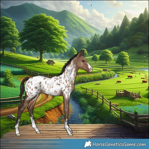 Horse Color:Liver Red Dun Blanket Rabicano