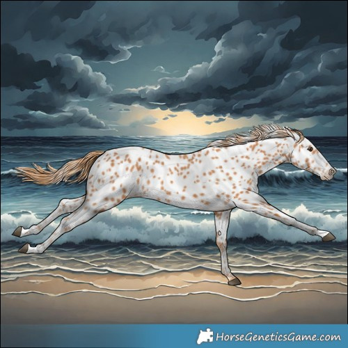 Horse Color:Chestnut Near Leopard