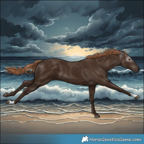 Horse Color:Gray Chestnut 