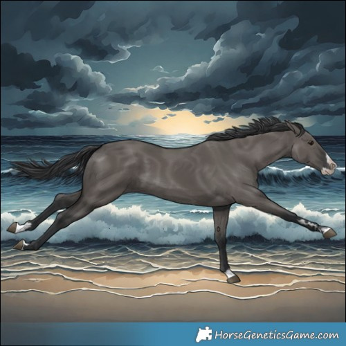 Horse Color:Grullo Splash