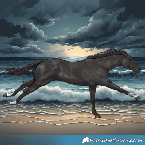 Horse Color:Smoky Black