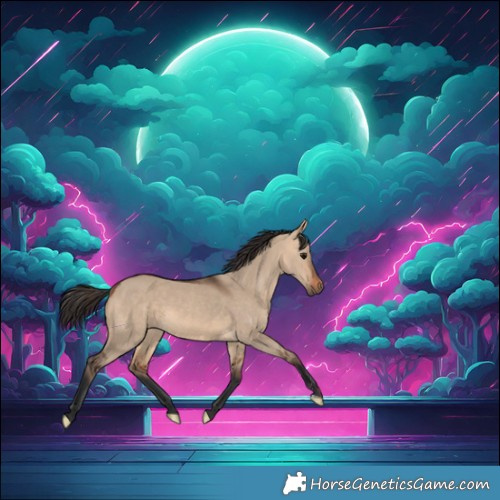Horse Color:Bay Dun