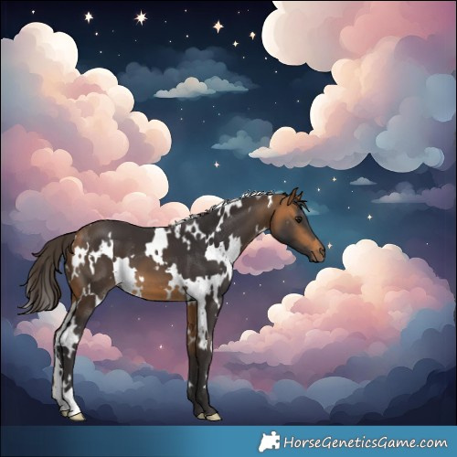 Horse Color:White Spotted Buckskin 