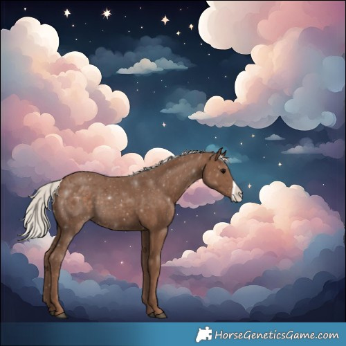 Horse Color:Silver Black Frame 