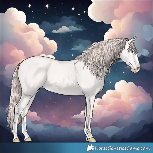 Horse Color:Perlino Splash 