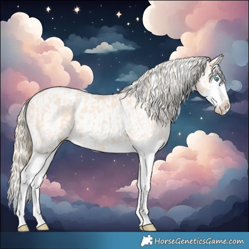 Horse Color:Perlino Splash  and Perlino Splash 