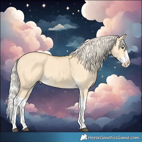 Horse Color:Palomino Dun Splash 